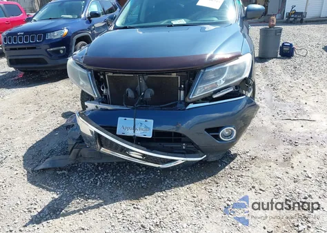 2016 Nissan Pathfinder Sl из США, поврежденный, VIN 5N1AR2MN8GC604783